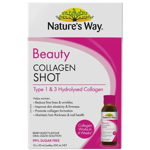 (PRE ORDER) Nature's Way Beauty Collagen Shot 10 x 50ml shelf life 2yrs